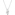 Collier mit Anhänger 925 Silber rhodiniert mit Zirkonia rund 43cm, Trilogie - ASCM76Z40