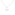 Collier mit Herzanhänger 925 Silber rhodiniert, Love - KE925003