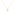 Collier mit Kreuzanhänger 750/18 K Gelbgold mit Diamanten 0.14 ct H/si - KE-30119-GG