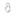 Bague or gris 750/18 ct, double V - 11391GR