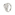 Ring 750/18 K White Gold with Cubic Zirconia Ø 57 - WG103