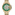 Diesel Mega Chief Slim Chronographe 48mm Doré / Vert - DZ4684