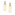 Fossil Drop Earrings Heritage D-Link Glitz Gold - JF04587710
