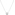 Fossil Necklace Sterling Silver Glitz - JFS00520040