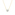 Herz Collier 750/18 K Gelbgold mit Blautopas & Zirkonia - 3.7335.T3