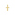 Cross Pendant 375/9 K Yellow Gold 14 x 27mm - 9KAY4006