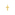 Cross Pendant 750/18 K Yellow Gold 17 x 32mm - AY4007