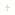Cross Pendant 750/18 K Yellow Gold with Diamonds 0.03 ct H/si - AN-56689-GG