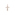 Cross Pendant 750/18 K Rose Gold with Diamonds 0.05 ct H/si - AN-56691-RG