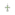 Cross Pendant 750/18 K White Gold with green Garnets & Diamonds 0.15 ct H/si - AN-27707-TSA-WG