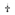 Cross Pendant 925 Silver rhodium-plated with black Lacquer 24 x 33mm - AH925039