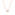 Michael Kors Necklace Brilliance 925 Silver rose gold-plated - MKC1726CZ791
