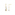 Drop Earrings 750/18 K Yellow Gold Two-tone with Sapphire - GL304BS