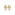 Pandora Gold Disney Mickey Mouse & Minnie Mouse Sparkling Hoop Earrings - 262959C01