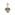 Pandora Gold Moments Charm Pendant Double Disney Carrosse de Cendrillon et Cœur - 763072C01