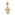 Pandora Gold Moments Heart Snowflake Snow Globe Dangle Charm - 762825C01