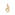 Pandora Gold Moments Rocking Unicorn Dangle Charm - 762978C01