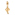 Pandora Gold Moments Graduation Cap Dangle Charm - 761892C00
