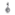 Pandora Moments Sparkling Snowflake Double Dangle Charm - 792355C01