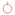 Pandora Rose Moments Small O Pendant - 388256
