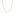 Extra Flat Diamondized Curb Chain 750/18 K Yellow Gold 3.1mm - CPA1017