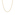 Collier gourmette limée or jaune 750/18 ct 2.1mm - CPA1008