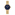Paul Hewitt Sailor Line Modest Blue Lagoon IP Gold Mesh Ø 28 - PH-SA-G-XS-B-45S