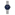 Paul Hewitt Sailor Line Modest Blue Lagoon Mesh Silver Ø 28 - PH-SA-S-XS-B-45S