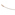 Collier forçat rond 2 rangs or bicolore 750/18 ct 0.6mm 45 cm - 1542.04117/4500