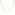 Collier Grain de café 2+1 massive or jaune 750/18 ct bicolore 5.5mm - 22078G