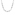 Collier maille marine 3+1 argent 925 6.5mm - KE-925-165-6