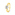 Bague solitaire or jaune 375/9 ct avec zircone en 6 griffes - 670030