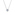 Swarovski Collier Angelic Taille Carré, Bleu, Métal rhodié - 5662142
