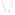 Swarovski Sautoir Chroma Octogonale Multicolore Plaqué or - 5705581
