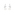Swarovski Gabriella Pearl earrings, white, rhodium plated - 5528447