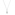 Swarovski Heloise necklace, white, rhodium plated - 5528931