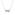 Swarovski Collier Hyperbola Pavé, Infini, Blanc, Métal rhodié - 5687265