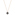 Swarovski Collier Latisha Flower, noir, métal doré rose - 5420246
