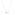 Swarovski Lifelong Bow necklace, white, rhodium plated - 5440643