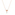Swarovski Lifelong Heart necklace, white, pink gold plated - 5516542