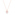 Swarovski One necklace, Multicoloured, pink gold plated - 5439314