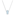 Swarovski Stone Collier Blau, Rhodiniert - 5642886