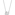 Swarovski Swan Halskette, weiss, rhodiniert - 5007735