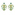 Swarovski Boucles d’oreilles Tropical Leaf, vert, métal doré - 5525242