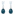 Swarovski Vintage Ohrringe, blau, rhodiniert - 5452579