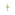 Thomas Sabo pendant cross gold - PE503-413-39