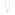 Thomas Sabo Basics Chaîne à breloque lettre E, dorée - KE2244-414-14-L45V