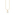 Thomas Sabo Basics Gold-plated necklace with letter pendant R and white zirconia - KE2257-414-14-L45V
