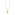 Thomas Sabo Basics Chaîne à breloque croissant, dorée - KE2229-413-39-L45V