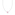 Thomas Sabo Basics Kette mit pinkfarbenem Zirkonia-Anhänger Silber - KE2210-051-9-L45V